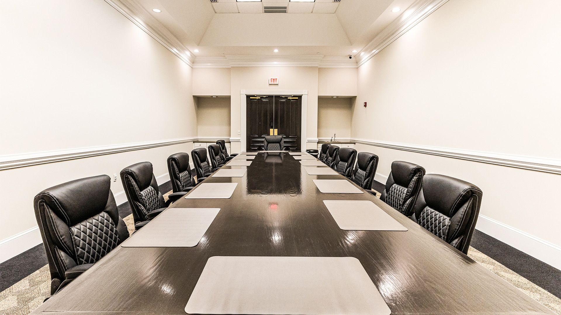 Boardroom table and chairs at Sea Trail