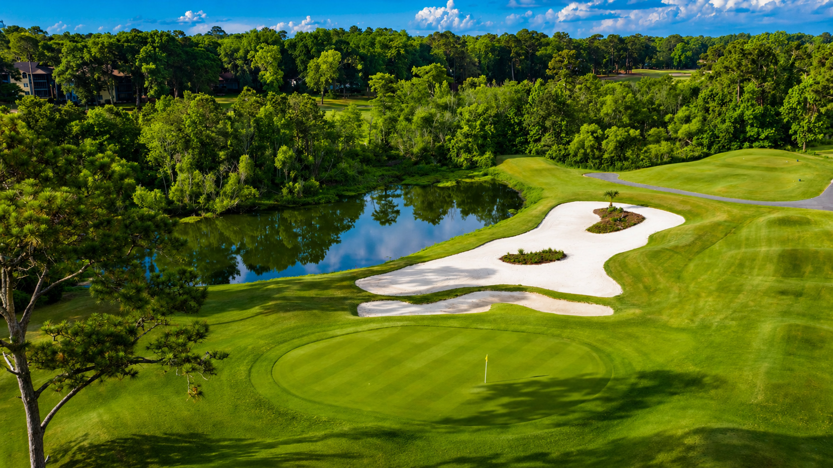 sea trail golf resort - jones course- hole 13 -sunset beach nc