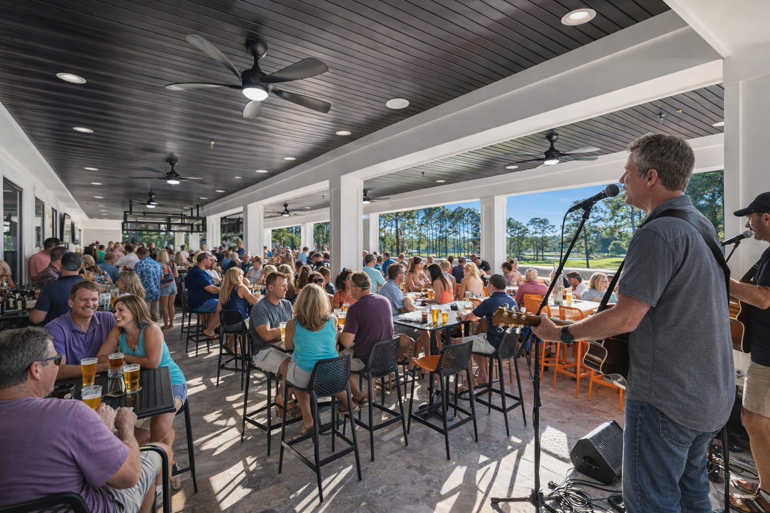 sunset prime-overlook-live entertainment-sea trail golf resort-sunset beach nc