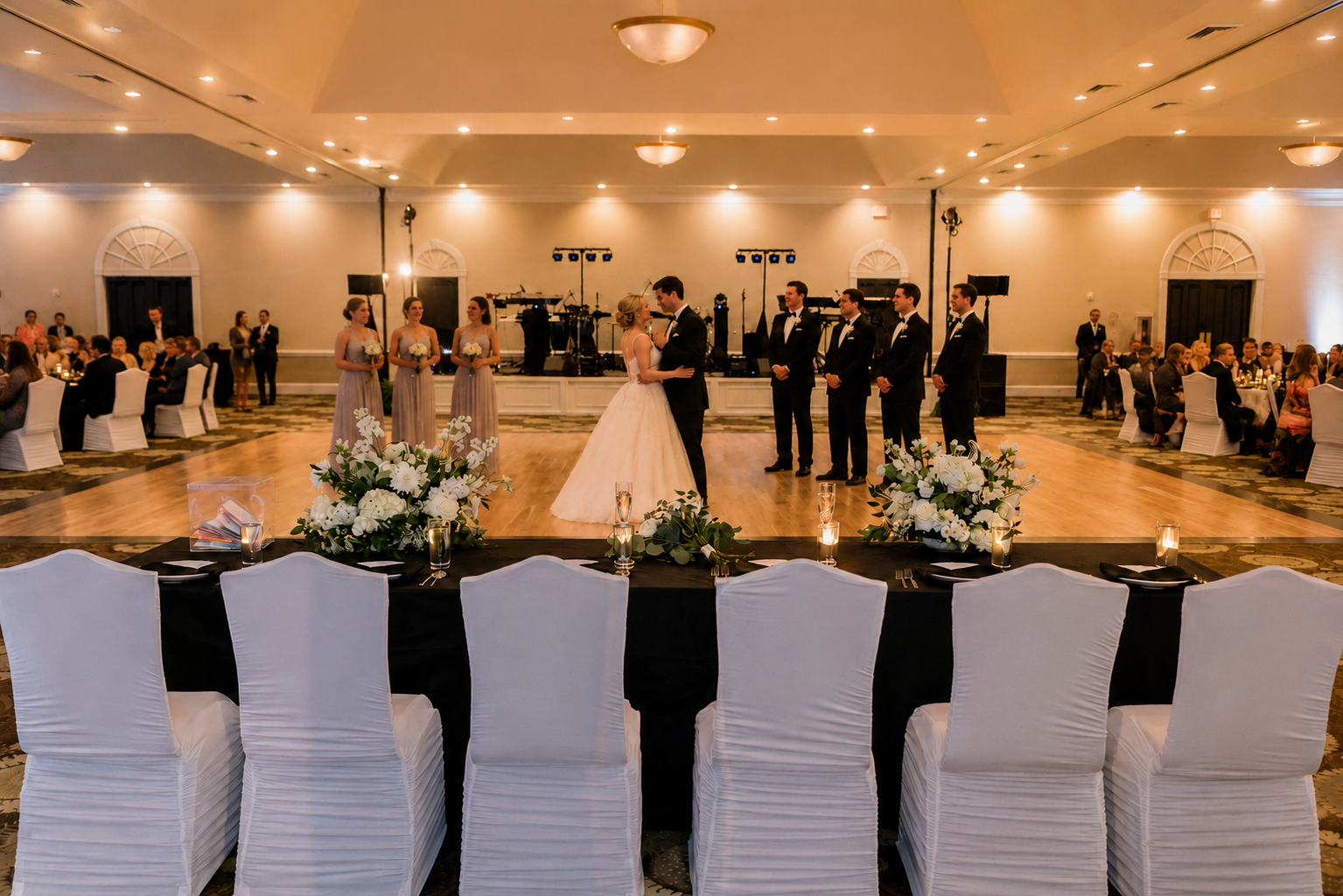 wedding- sea trail golf resort- convention center- grand ballroom
