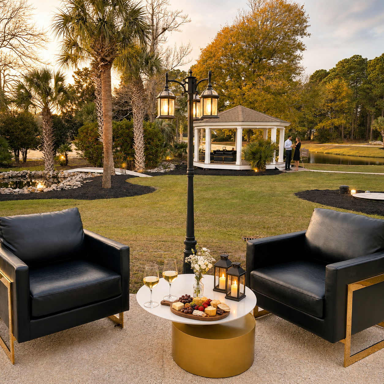 outdoor event space- sea trail golf resort- convention center -sunset beach NC