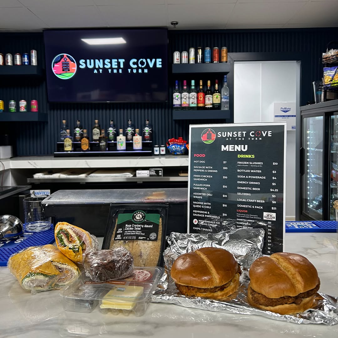 Sunset Cove food counter