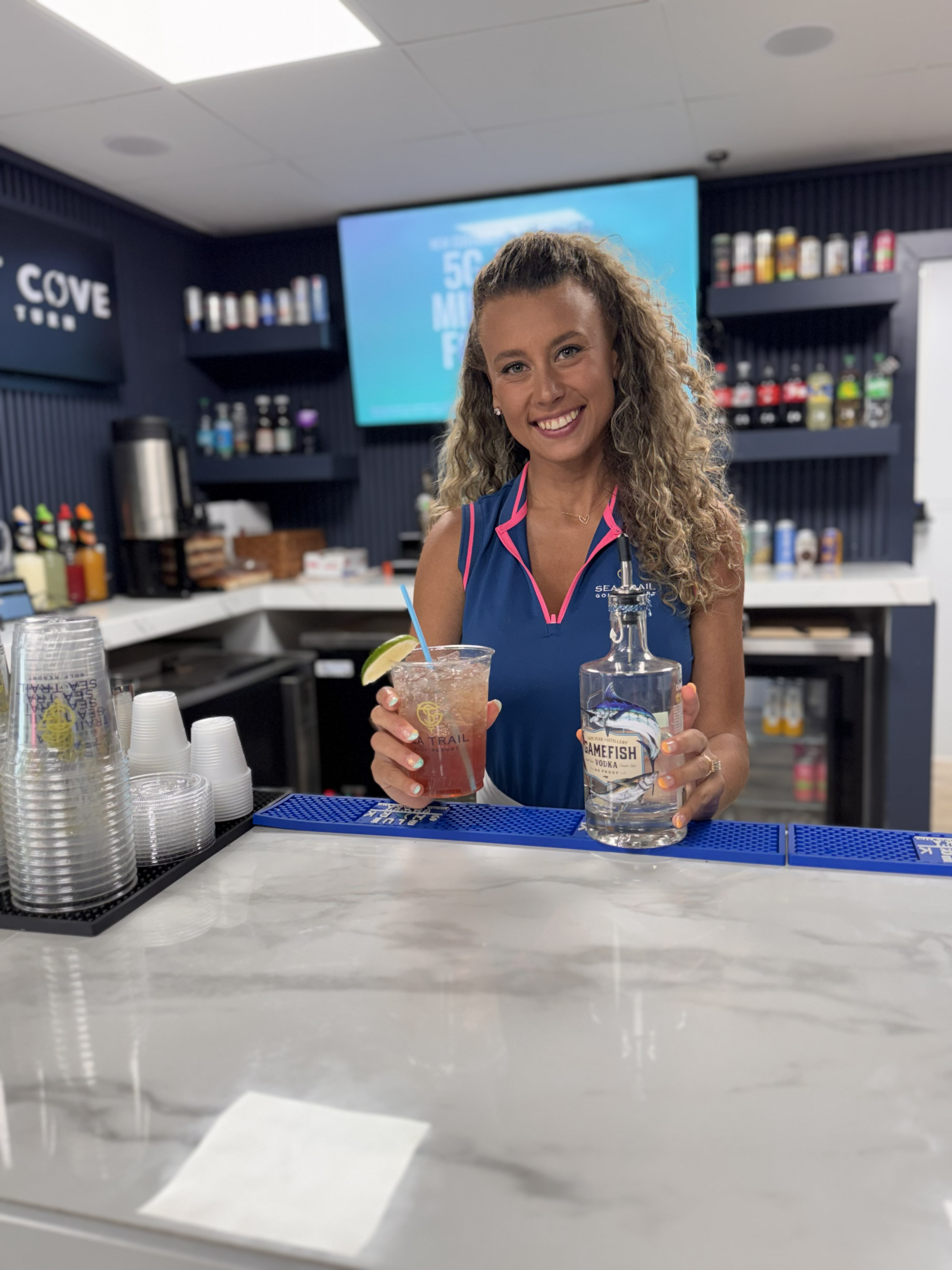 Friendly service at Sunset Cove